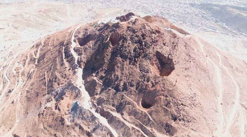 Inspección muestra el aumento  de los hundimientos del Cerro
