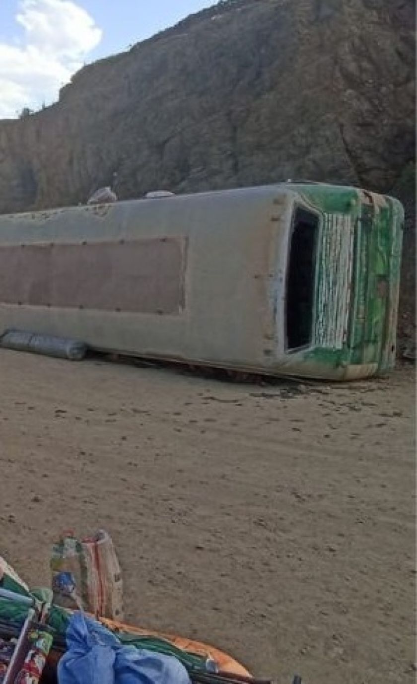 Accidente en el camino a Poroma dejó heridos leves