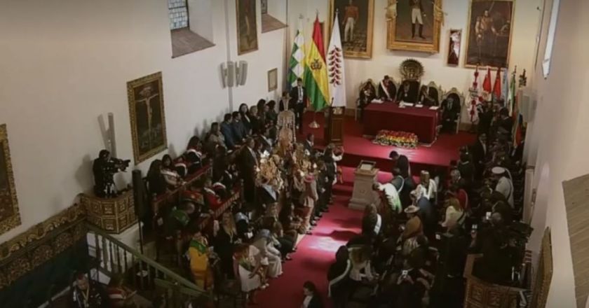 En Casa de la Libertad se lleva a cabo la Sesión de Honor de la ALP por los 201 años de Bolivia