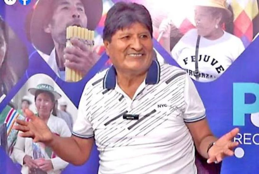 Evo Morales afirma que el Gobierno está “sin rumbo, sin un plan” frente a la crisis