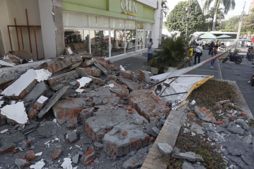 Reportan que hay al menos 20 muertos en Colombia por el terremoto