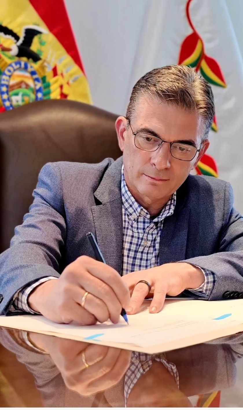 Rodrigo Paz envía el proyecto de Ley de Inversiones a la Asamblea para atraer capital