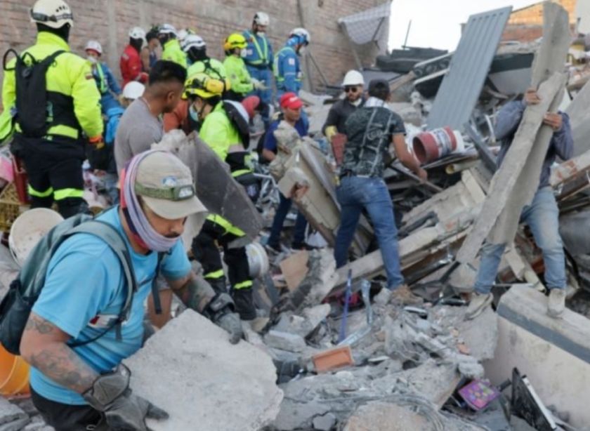 Sube a 169 el número de muertos y a 668 el de heridos por el terremoto en Colombia