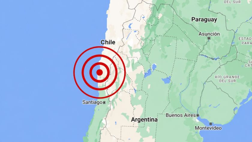 Sismo de magnitud 4,3 se registra en región chilena de Atacama