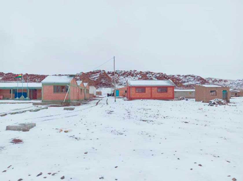 Alerta: retorna la nieve y el frío  a varias provincias potosinas