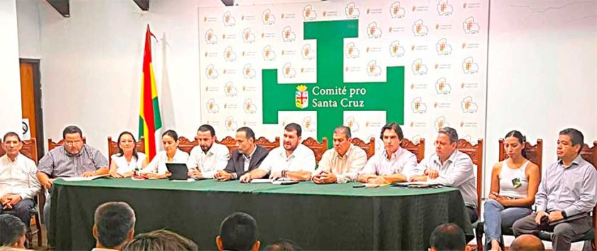 Cívicos y autoridades pactan medidas