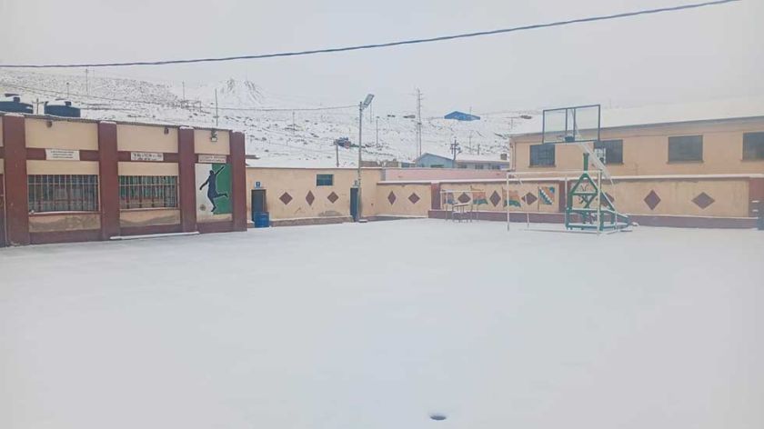 Tres distritos escolares son los más afectados por las nevadas