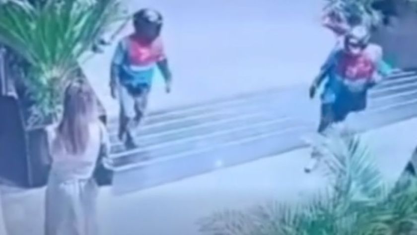 Vestidos de delivery, dos personas atentaron contra Nadia Beller