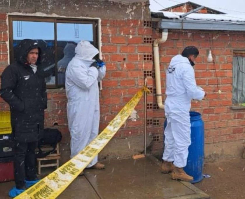 Oruro: Incidente en domicilio revela presunto feminicidio