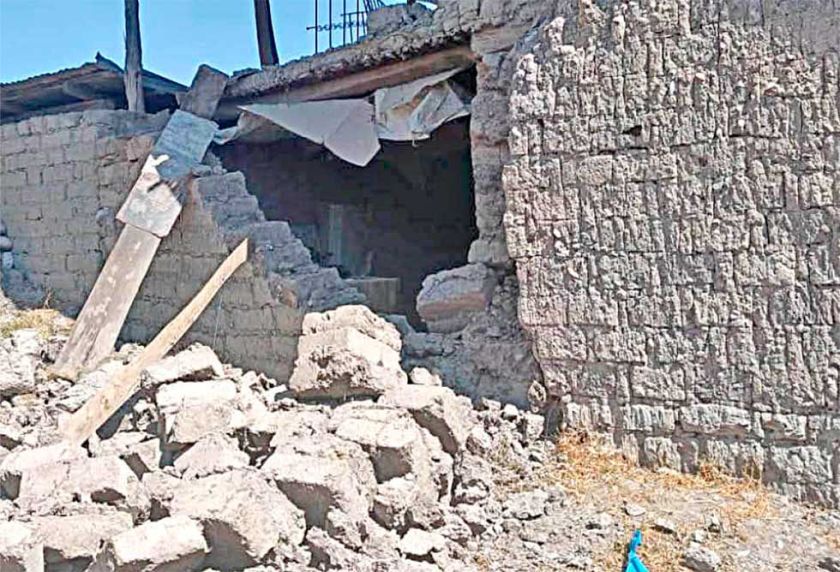 Sismo sacude Perú y deja daños materiales y heridos
