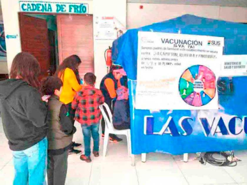 Sedes pide a las familias vacunar a sus hijos contra la influenza y sarampión