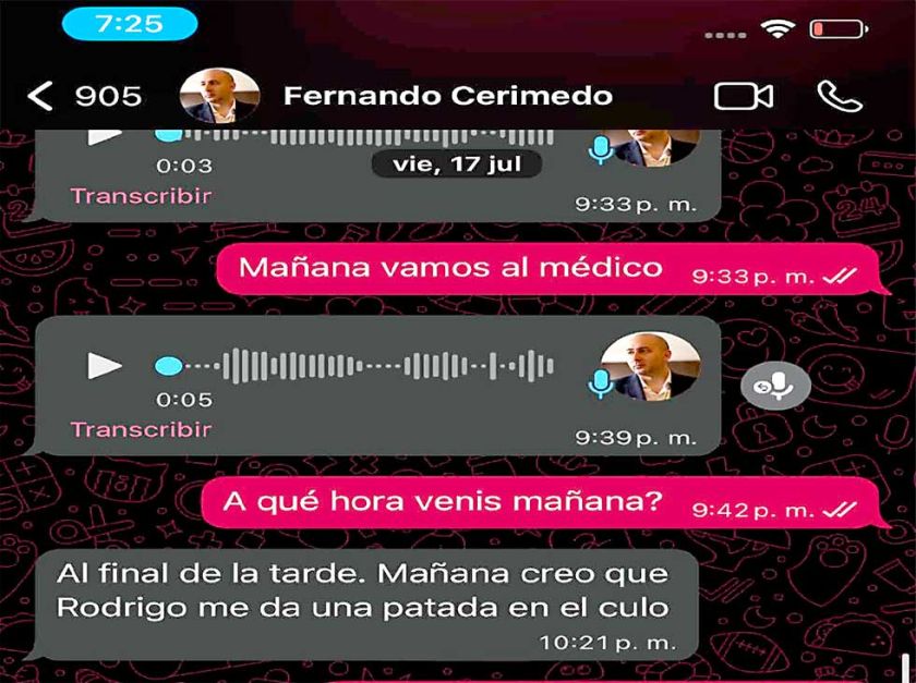 Hallan millonaria billetera digital de Cerimedo y Paz rompe silencio