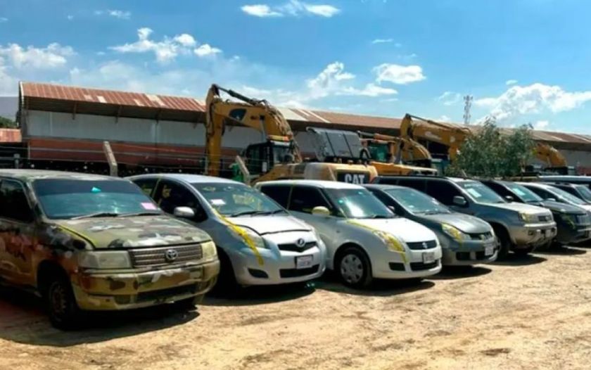 Santa Cruz: Aprehenden en Mairana a cuatro personas acusadas de suplantar a funcionarios de DIRCABI