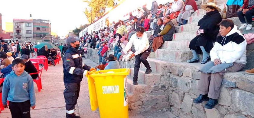 Se duplica la generación de basura  durante las entradas de Ch’utillos
