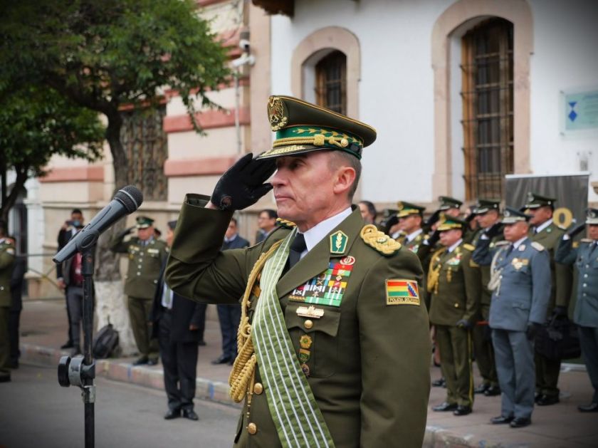Mirko Sokol renunció al cargo de Comandante General de la Policía