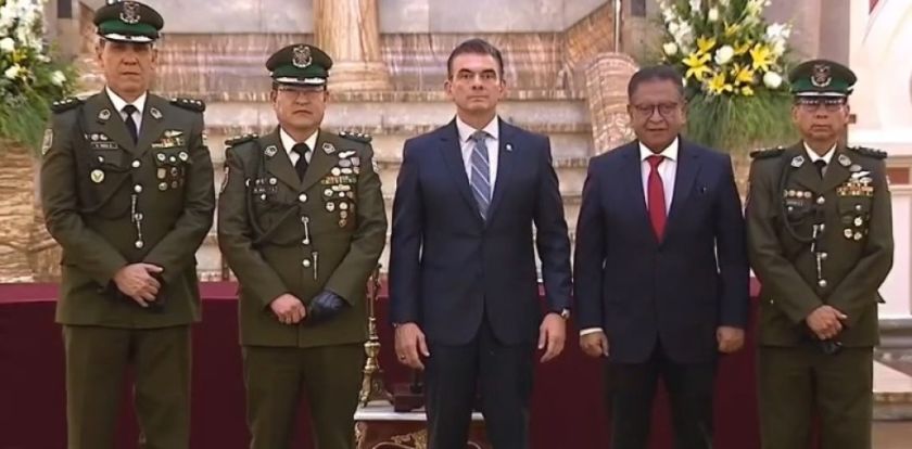Adrián Javier Álvarez Arismendi es el nuevo Comandante General de la Policía Boliviana