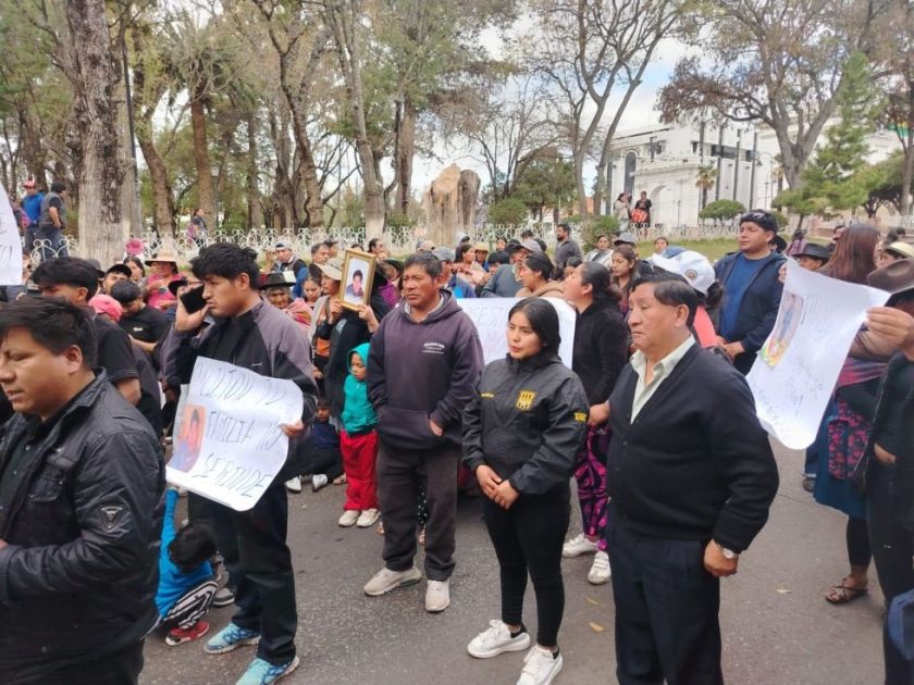 Caso Taxista: Marcha en Sucre exige justicia