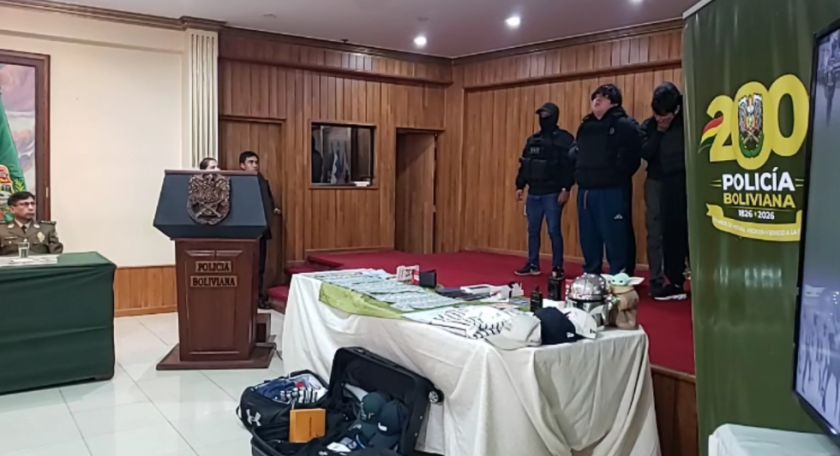 La Paz: Capturan a organización criminal “Los Pulpos” de Perú