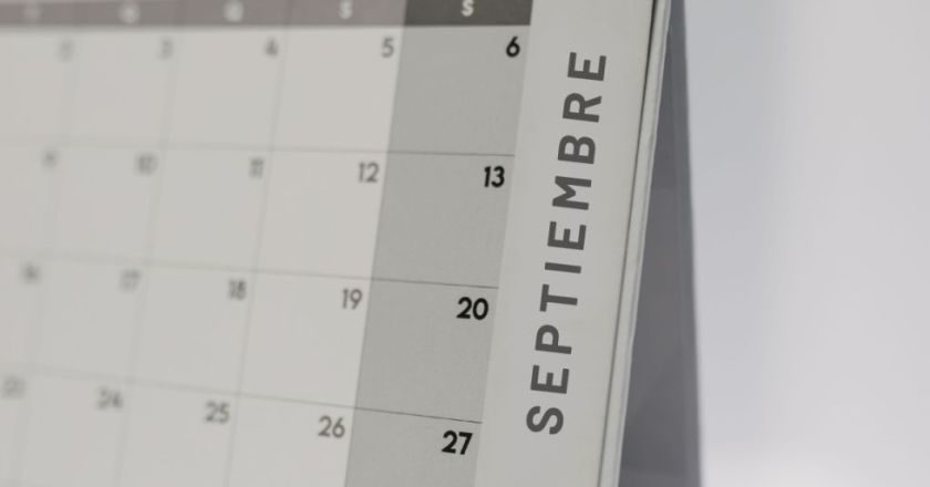 ¿Hay feriados durante el mes de septiembre?