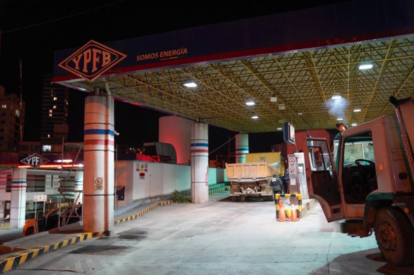YPFB y Viceministerio de Hidrocarburos reportan alza en combustibles al cierre de agosto