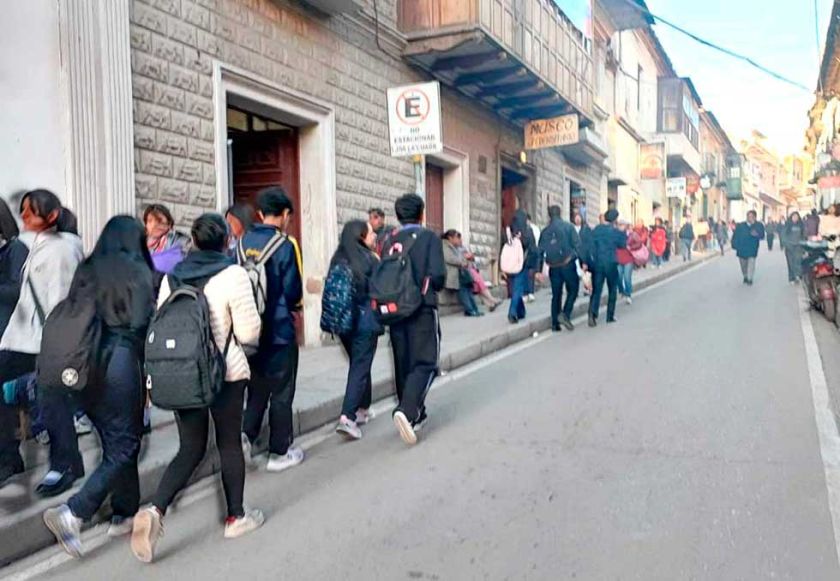 Alumnado encara el último trimestre de la gestión escolar