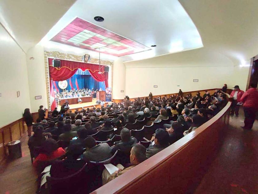 La UATF inicia congreso interno para tener un nuevo estatuto 