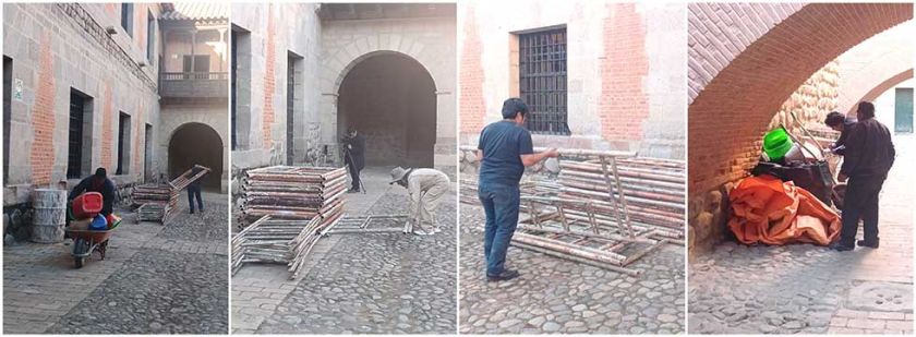 Inicia la restauración de techos de la Casa Nacional de Moneda