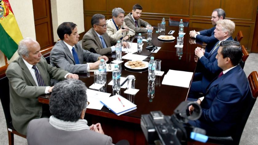 Ministro de Gobierno gestiona visita de misión de la OEA a Bolivia 