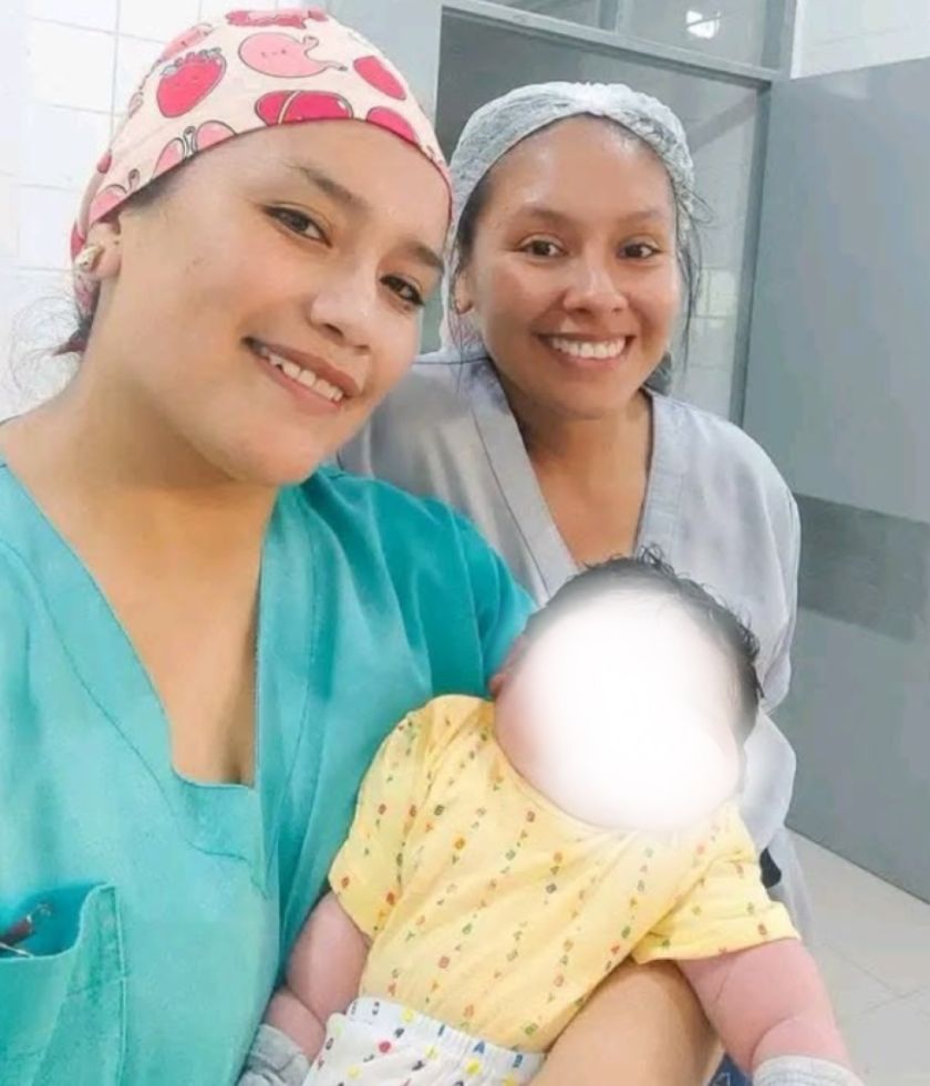 Beni: El nacimiento de un bebé de casi 7 kilos sorprendió a la población de San Borja