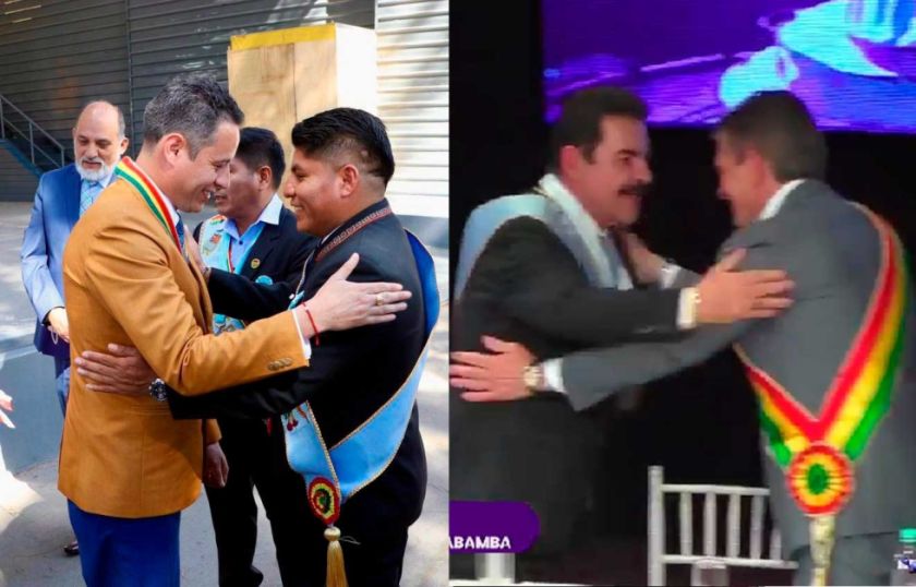 Aniversario de Cochabamba: Rodrigo Paz y Edmand Lara estuvieron en sesiones de honor paralelas