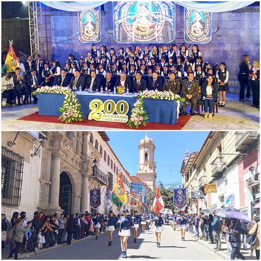 Destacan trayectoria de 200 años de la U.E. Santa Rosa A