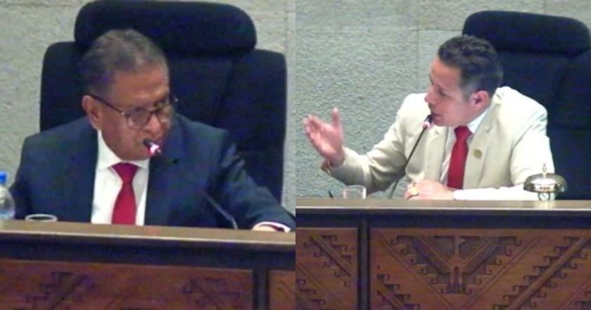 Edmand Lara a Marco Oviedo protagonizan un tenso cruce en la ALP