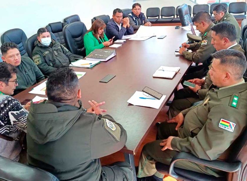 Bolivia coordina acciones de  seguridad binacional en Potosí   