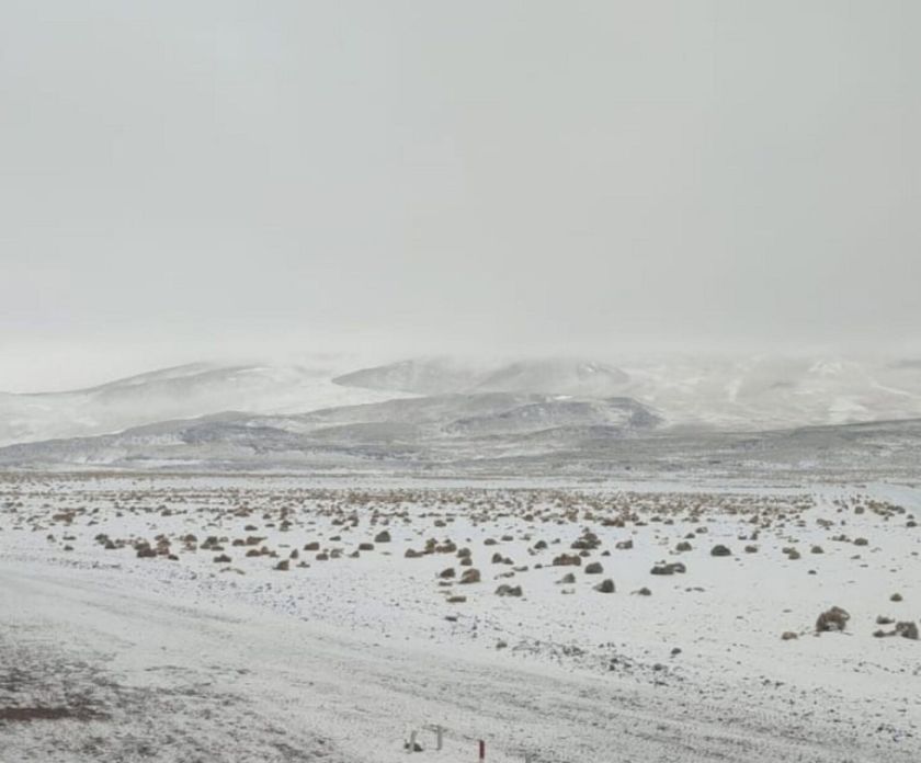 La Reserva Eduardo Avaroa suspende visitas por nevadas