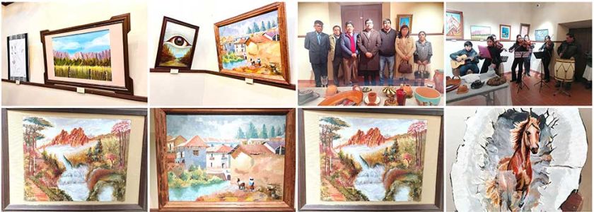 Titulados de Bellas Artes exponen sus trabajos antes de su graduación