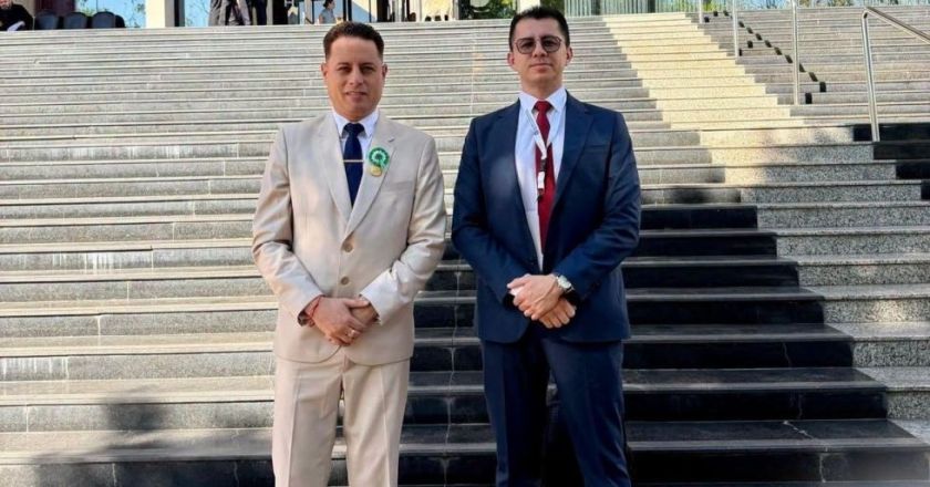 Freddy Vidovic reaparece en actividad oficial en Paraguay junto a Edmand Lara