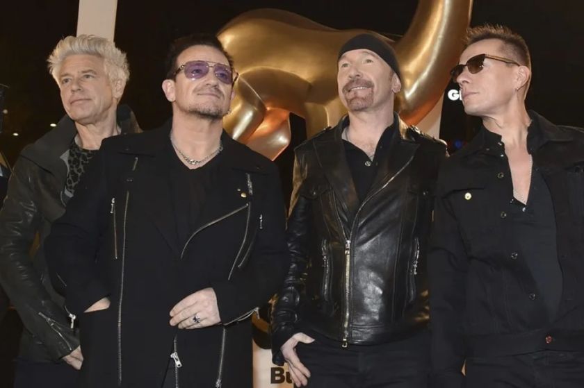 La banda irlandesa U2 celebra sus 50 años de historia en la industria musical