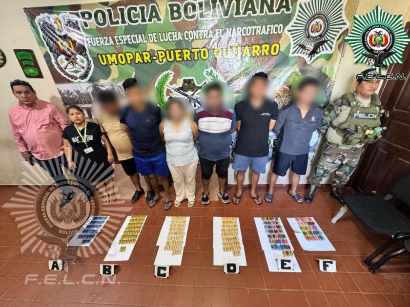 Roboré: 12 personas son aprehendidas por contrabando