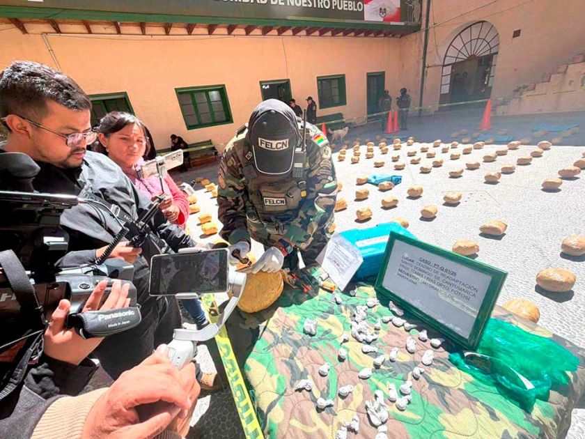 Hallan 44 gramos de marihuana en poder de un interno en penal de Cantumarca