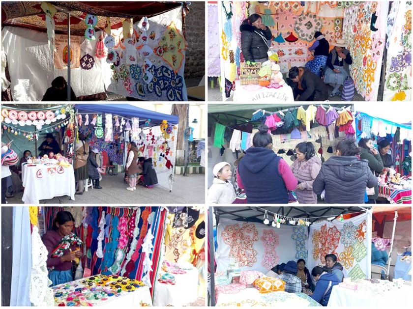 Feria de Alasitas mostró las manualidades de 65 grupos