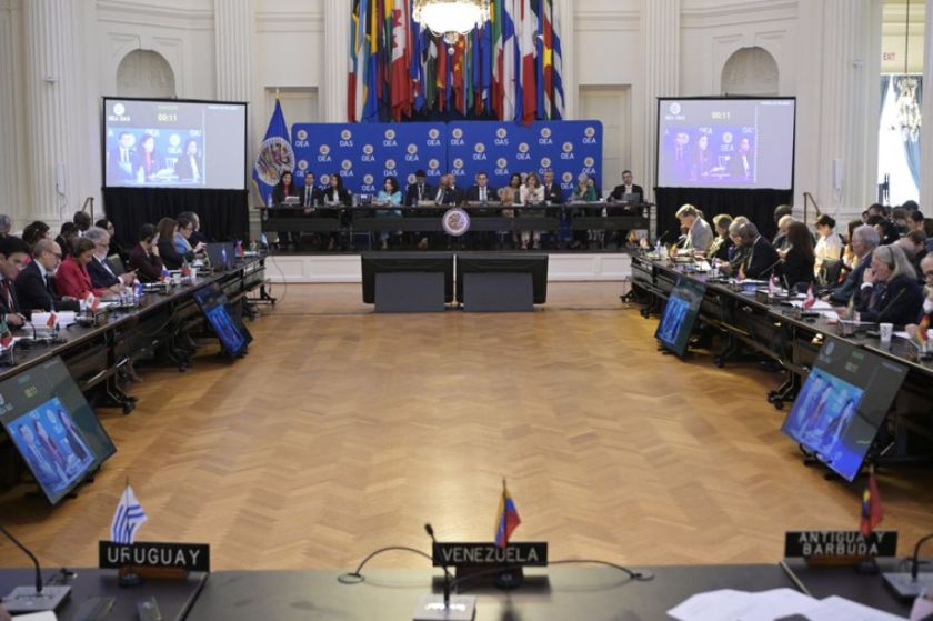 La OEA aprueba una resolución que exige elecciones en Nicaragua