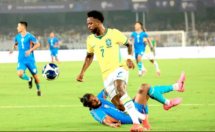 Brasil vence a la India  en su primer enfrentamiento