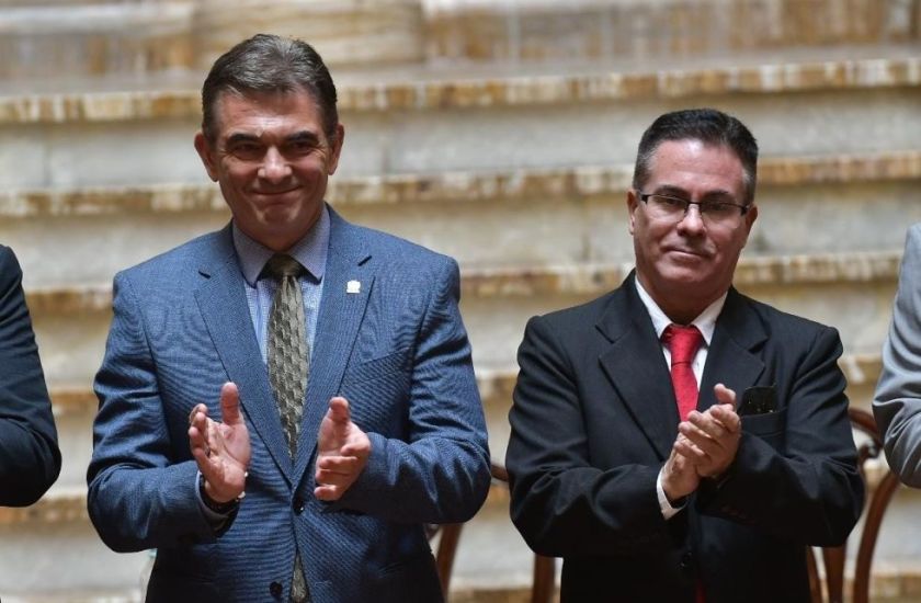 El presidente Rodrigo Paz posesionó a José Armando Urioste como nuevo fiscal general interino
