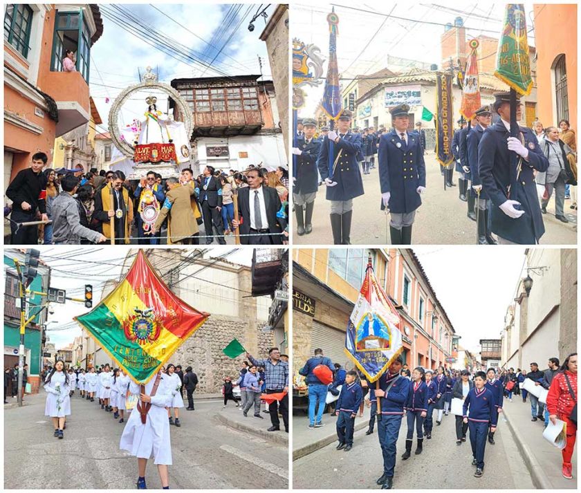 Piden unidad a la Virgen de La Merced que salió en procesión
