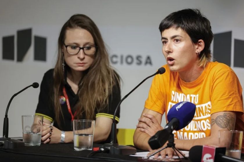 El Sindicato de Inquilinas de Madrid destaca la lucha de Maricarmen 