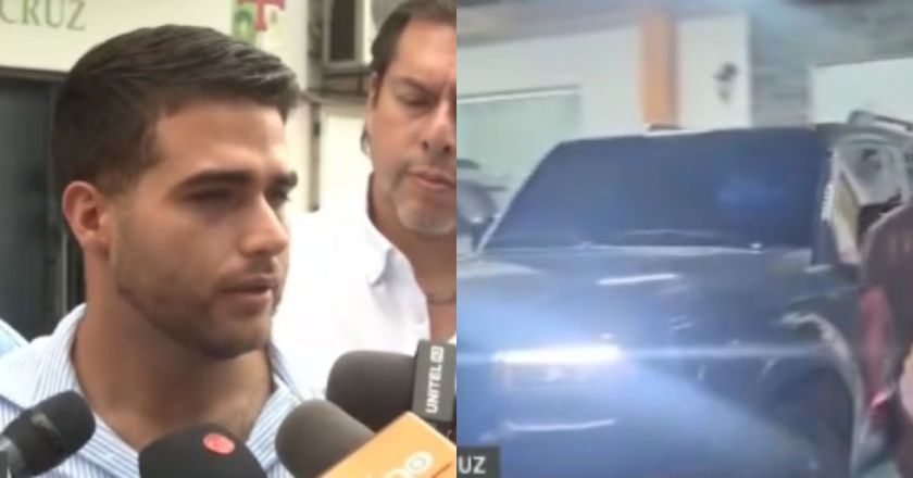 Denuncian que decomisaron una vagoneta de lujo para supuesto uso personal de Roger Mariaca