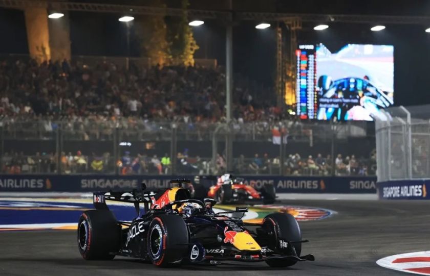 Fórmula Uno: Verstappen gana el Gran Premio de Singapur