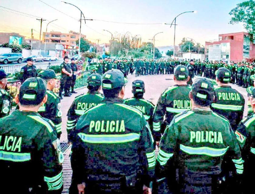 Policía espera marcha evista en las carreteras