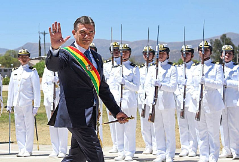 Presidente Paz recuerda la oferta de puertos a Chile para conexión comercial en la hidrovía