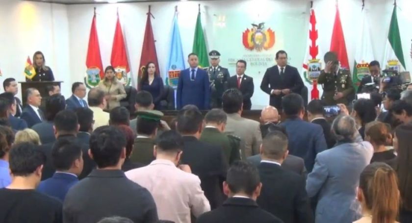 Juran los nuevos fiscales departamentales en Sucre